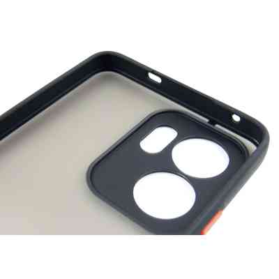 Чехол для мобильного телефона Dengos Matte OPPO Reno13 F Black (DG-TPU-MATT-166) Винница