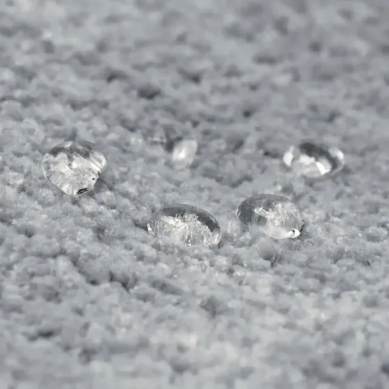 Коврик для ванны и душа Bathlux мягкий тканевой прорезиненный, нескользящий 70*45 Серый Каменец-Подольский