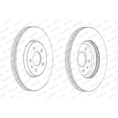 Тормозной диск FERODO DDF2191C-1 Винница