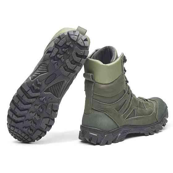 Зимові теплі тактичні високі берці хакі 44 (29) Харьков