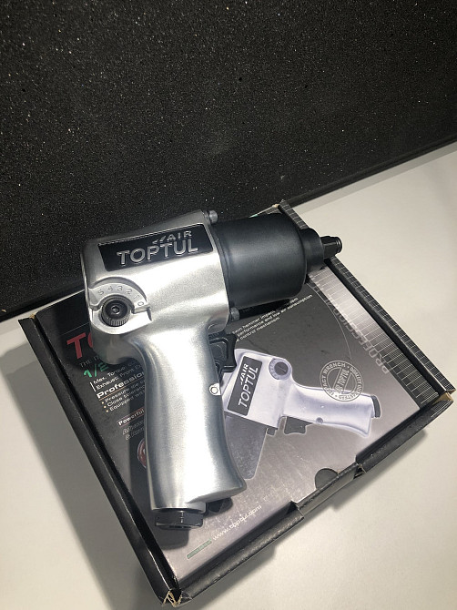 Гайковерт для автосервісу пневматичний 1/2" 814N/m 8000об/хв TOPTUL KAAA1660B Одеса - фото 5