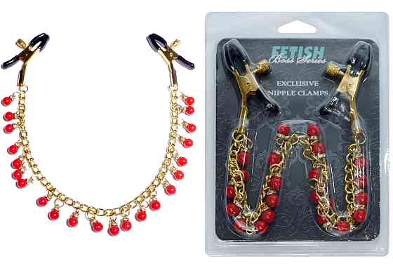 Зажимы для сосков Fetish Boss Series - №15 Exclusive Nipple Clamps, BS6100045 Sex Aura Киев