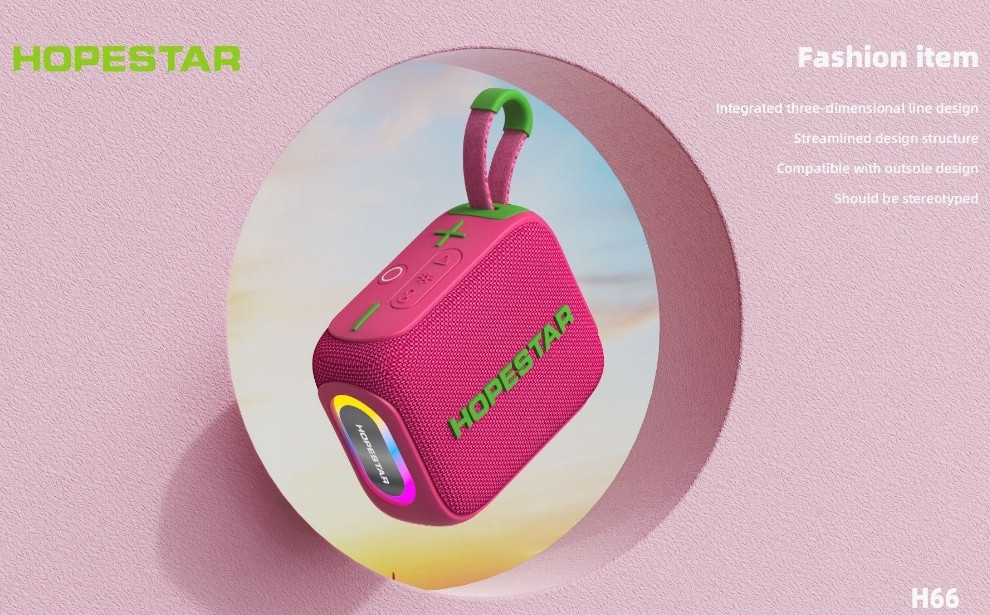 Колонка Bluetooth HOPESTAR H66 10W 360° звук IPX7 RGB. Харків - фото 6