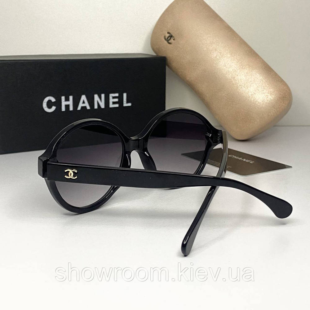 Жіночі круглі сонцезахисні окуляри CH (5387) Київ - фото 3