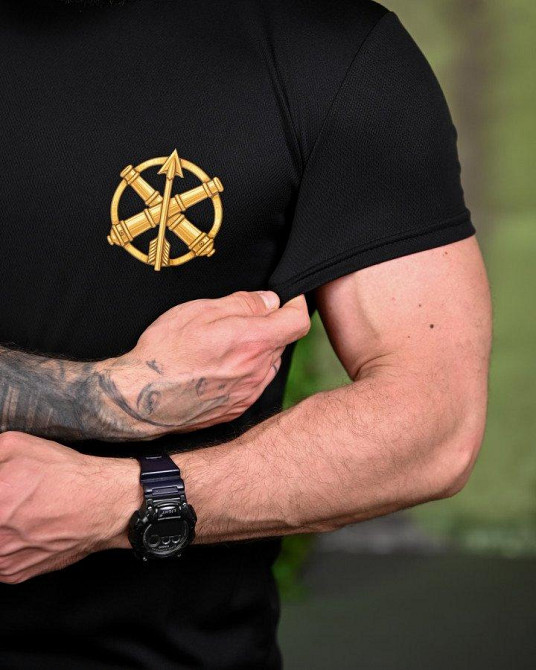 Тактическая потоотводящая футболка сППОкій black ПП7715 Одесса - изображение 8