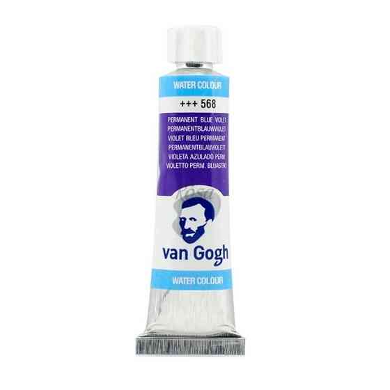 Краска акварельная Van Gogh (568) Перм. сине-фиолетовый туба 10 мл Royal Talens Киев