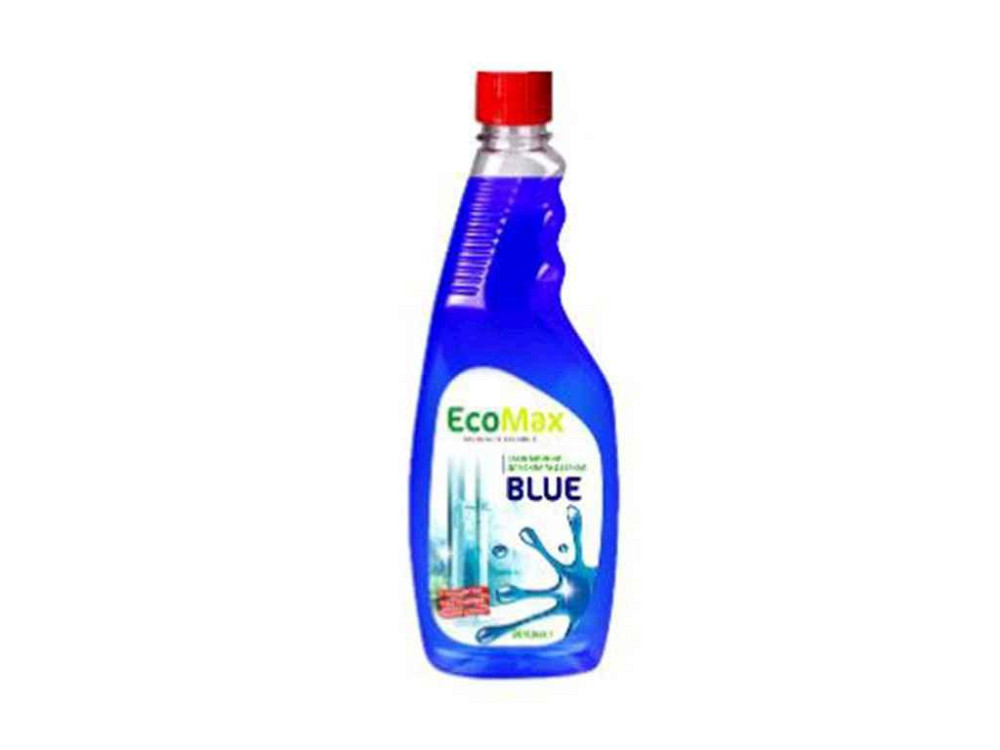 Засіб мийний д/скла та дзеркал 500мл (запаска) BLUE ТМ EcoMax Київ - фото 1