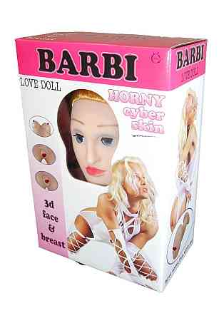 Секс лялька з вібрацією Lalka BARBI 3D Sex Aura Київ