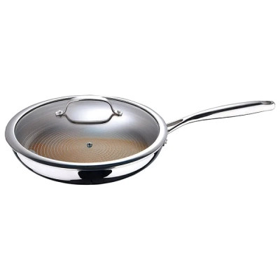 Сковорода MasterPro Giro-gold(US), з кришкою 30 см (MPUS10162-STSMS) Винница - изображение 1