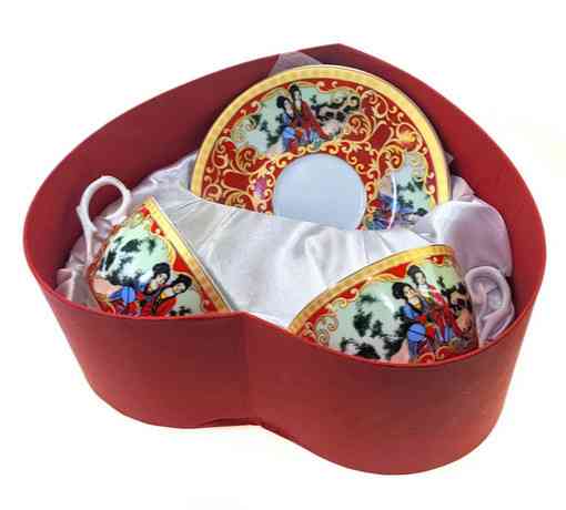 Сервиз для чая фарфоровый на 2 персоны Китаянка Киев