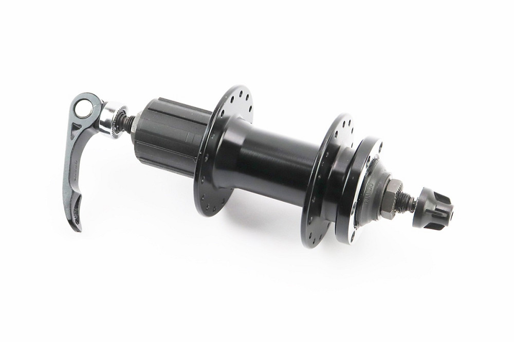 Втулка задня MTB алюмінієва 14Gx32H під касету 8-10зв, Disk-brake, кріпл. ексцентрик, чорна KT-MD4R Київ - фото 2