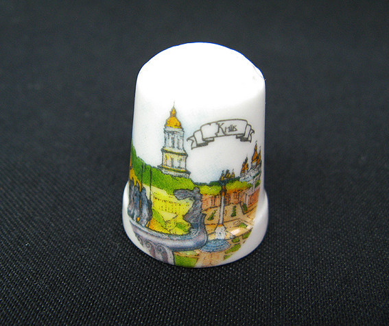 Наперсток керамический сувенирный Киев Архитектура Киев - изображение 1