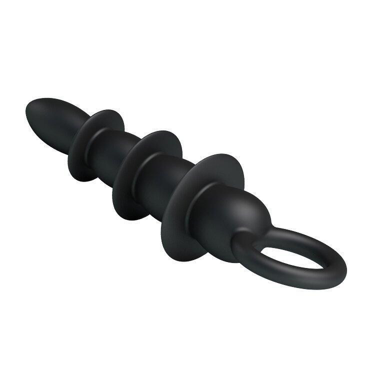 Анальный стимулятор BLACK PRETTY LOVE BI-014539 Sex Aura Киев - изображение 6