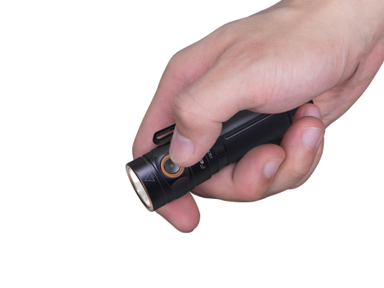 Ручний міні ліхтарик Fenix E30R Cree XP-L HI LED 1600лм micro USB (Чорний) Вінниця