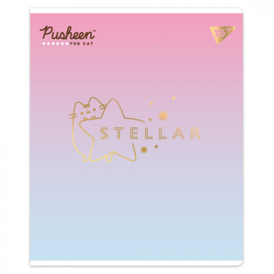 Зошит Yes Goldstar Pusheen А5 12 аркушів клітинка (767493) Вінниця - фото 3