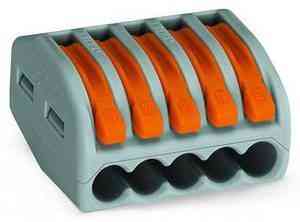 Коннектор быстрого монтажа VARGO на 5 проводников 4 мм (V-109498) Харьков