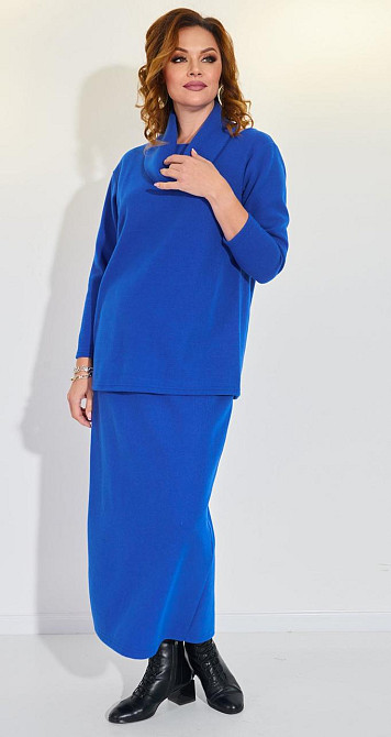 Костюм зі щільного джерсі зі спідницею (54) Київ - фото 7