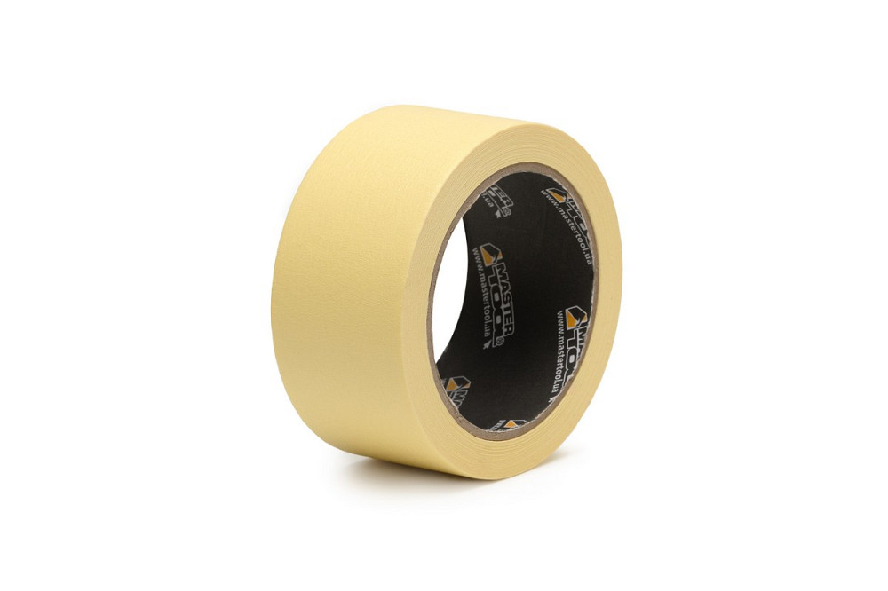 Стрічка малярна універсальна MASTERTOOL GripBond Pro 48 мм×30 м жовта 79-9929 Коломыя - изображение 2
