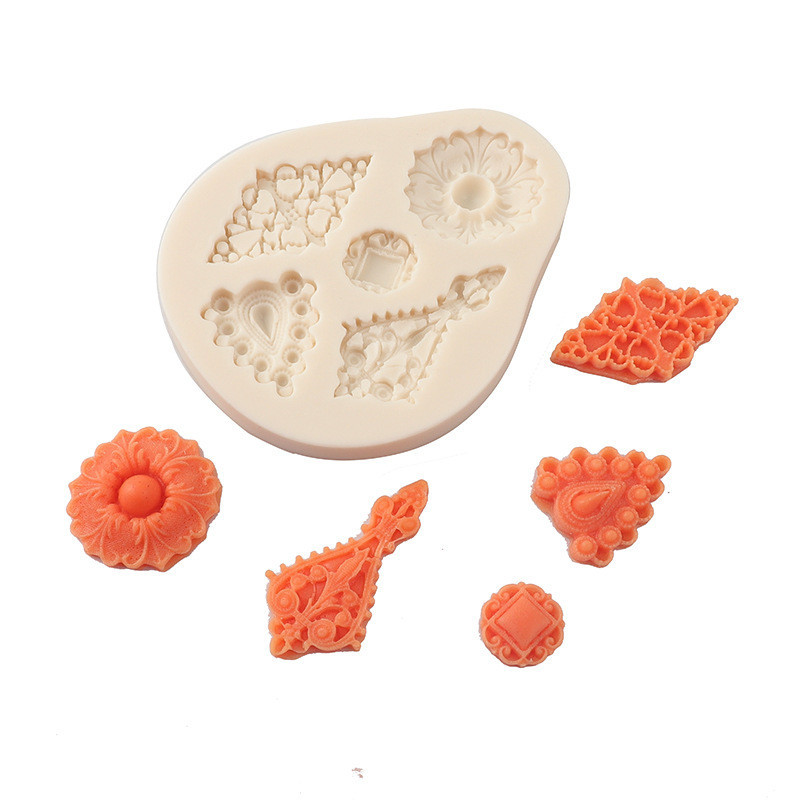 Силиконовая форма Абстракция 72 на 86 мм серый Киев - изображение 1