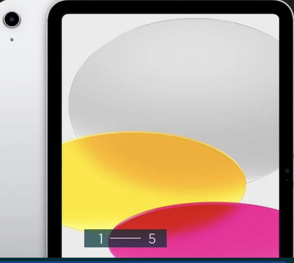 Планшет: Apple iPad 10.9 256Gb, Silver, Wi-Fi Київ - фото 1