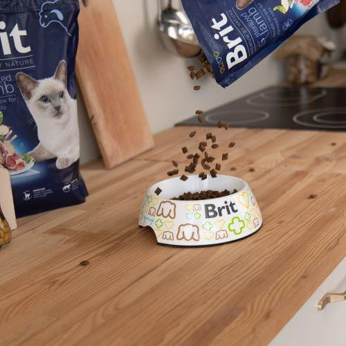Сухий корм Brit Premium Cat by Nature Sterilized Lamb для стерилізованих котів, з ягням, 1500 г Київ - фото 5