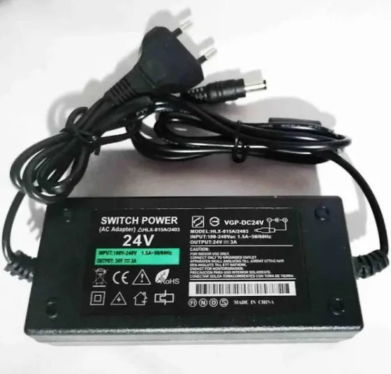 Надежый Универсальный Адаптер 24V 3A HLX-815A|2403  5 В (разъём 5.5*2.5mm) Одесса