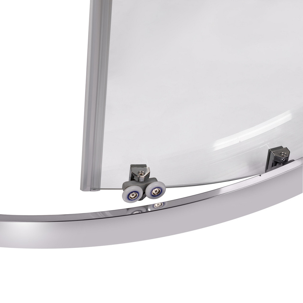 Душевая кабина Qtap Taurus CRM1011AC6 100х100 см, стекло Clear 6 мм покрытие CalcLess, без поддона Киев - изображение 6