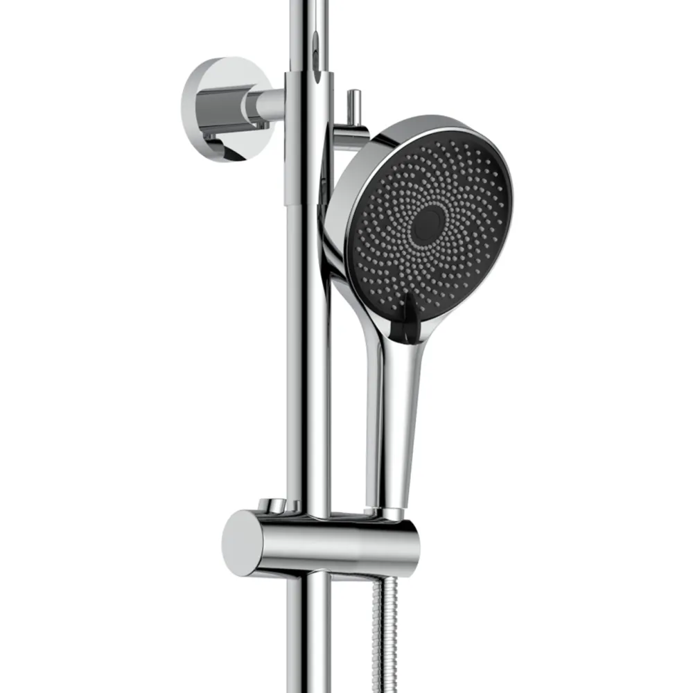 Душевая система универсальная Qtap Sloup на два потребителя QT57103OC Chrome Киев - изображение 4