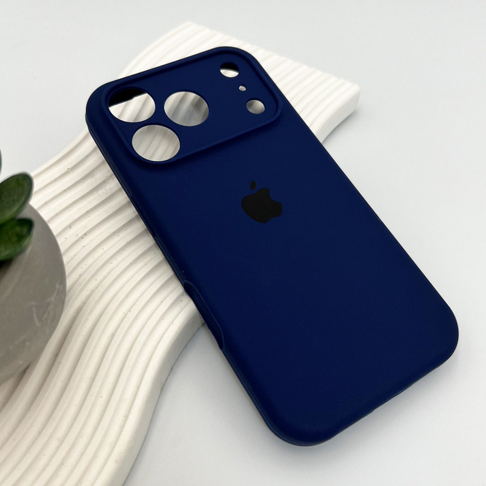 Чохол для смартфона Silicone Full Case AA Camera Protect for Apple iPhone 17 Pro 39,Navy Blue Київ - фото 4