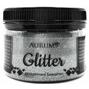 Глиттер серебро №07 0.06кг AURUM Харьков - изображение 1