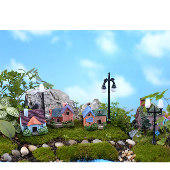 Декоративный домик для мини-сада, флорариума, моссариума, вазона, микроландшафта, творчества №2 Одесса