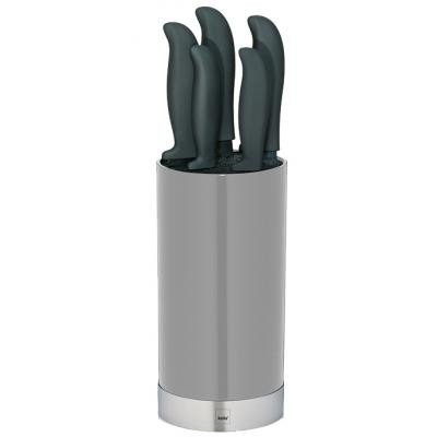 Набор ножей Kela Acida с подставкой 6 предметов Grey (11288) Винница - изображение 1