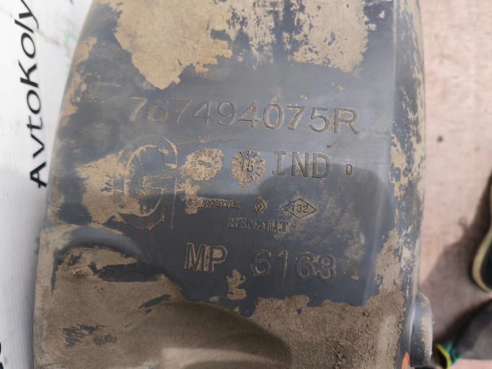 Підкрилок задній лівий Mercedes Citan 2012-2020 (767494075R) Ковель - фото 3