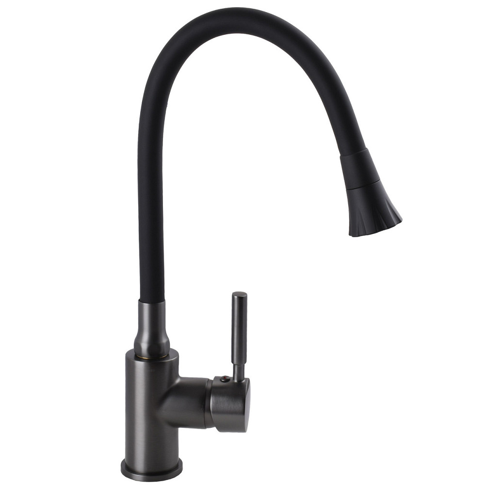 Змішувач для кухні Globus Lux Lazer GLLR-0203SA-GP-B01 (000027553) Київ - фото 4