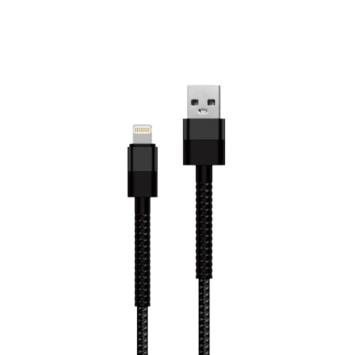 Кабель USB Lightning WALKER C700 чорний Житомир
