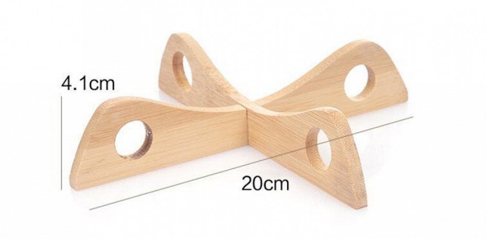 Подставка под горячее из натурального дерева, двухсторонняя Винница - изображение 6