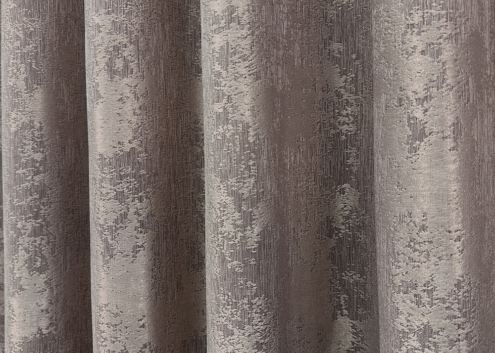 Комплект готових штор VR-Textil Жакард Sultan YL № 1669ш Какао 100х270 см 2 шт (31-742) Київ - фото 7