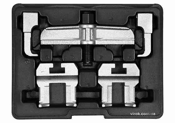 Засоби для знімання шківа в ГРМ двигуна VAG YATO з тримачем веретена- М17, межа дії- 45 мм, 5 елем. Одеса