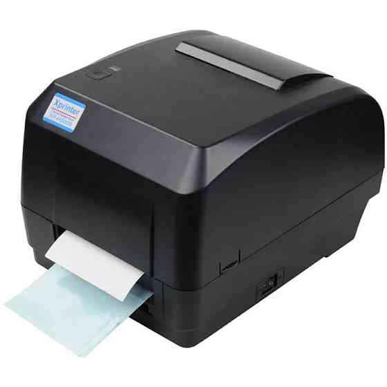 Друкарка штрих-кодів Xprinter XP-H500B (термотрансфер, 127мм/с, стрічка 118мм, 203 DPI, USB,чорний) Винница