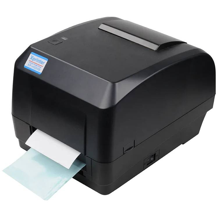 Друкарка штрих-кодів Xprinter XP-H500B (термотрансфер, 127мм/с, стрічка 118мм, 203 DPI, USB,чорний) Вінниця - фото 4