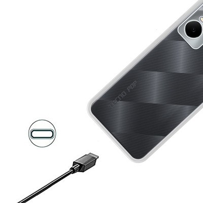 Чохол до мобільного телефона BeCover Tecno Pop 6 Pro (BE8) Transparancy (708666) Вінниця - фото 3