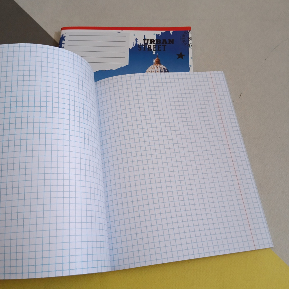 Тетрадь 96ар клетка Лидер Киев - изображение 4