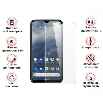 Стекло защитное BeCover Nokia G60 5G 3D Crystal Clear Glass (708547) Винница - изображение 4