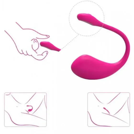 Виброяйцо со смарт управлением Lovense Lush 3 Sex Aura Киев