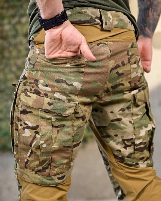 Штурмові тактичні штани ZERO мультикам ПП4658 Одеса - фото 6
