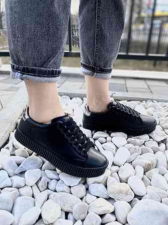 Vices Кросівки жіночі VICES 7170-1 чорні (весна-осінь, еко-шкіра) (1493) Коломыя