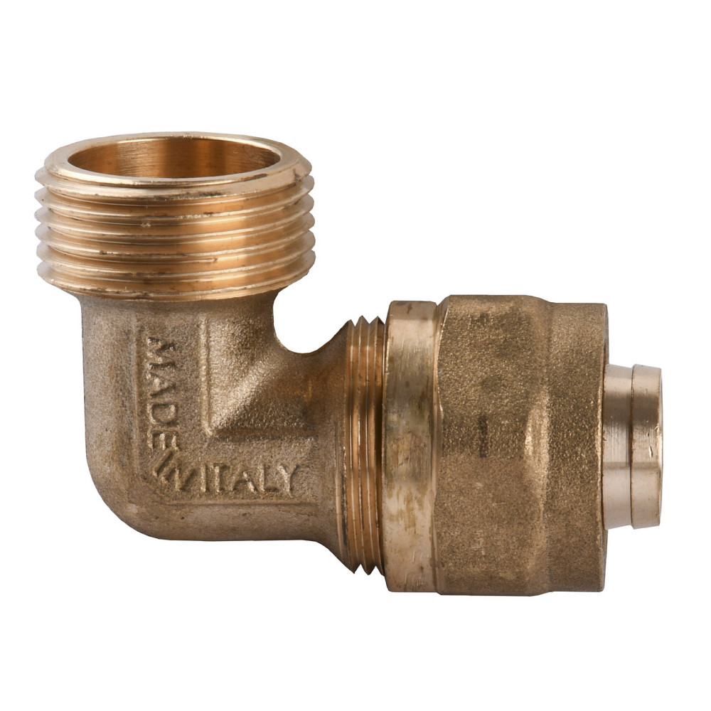 Кутник із зовнішньою різьбою APE ITALY 753 L 3/4″х20 (000000869) Київ - фото 1