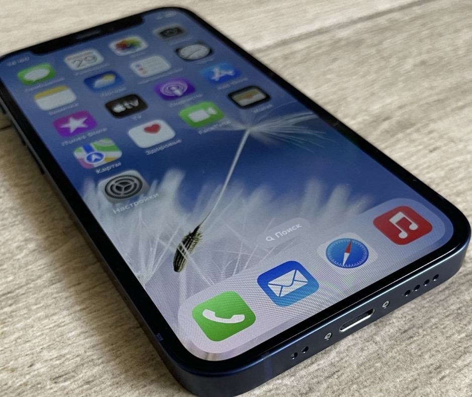 Айфон iPhone 12 mini 128Gb. Neverlock.Blue Київ - фото 3