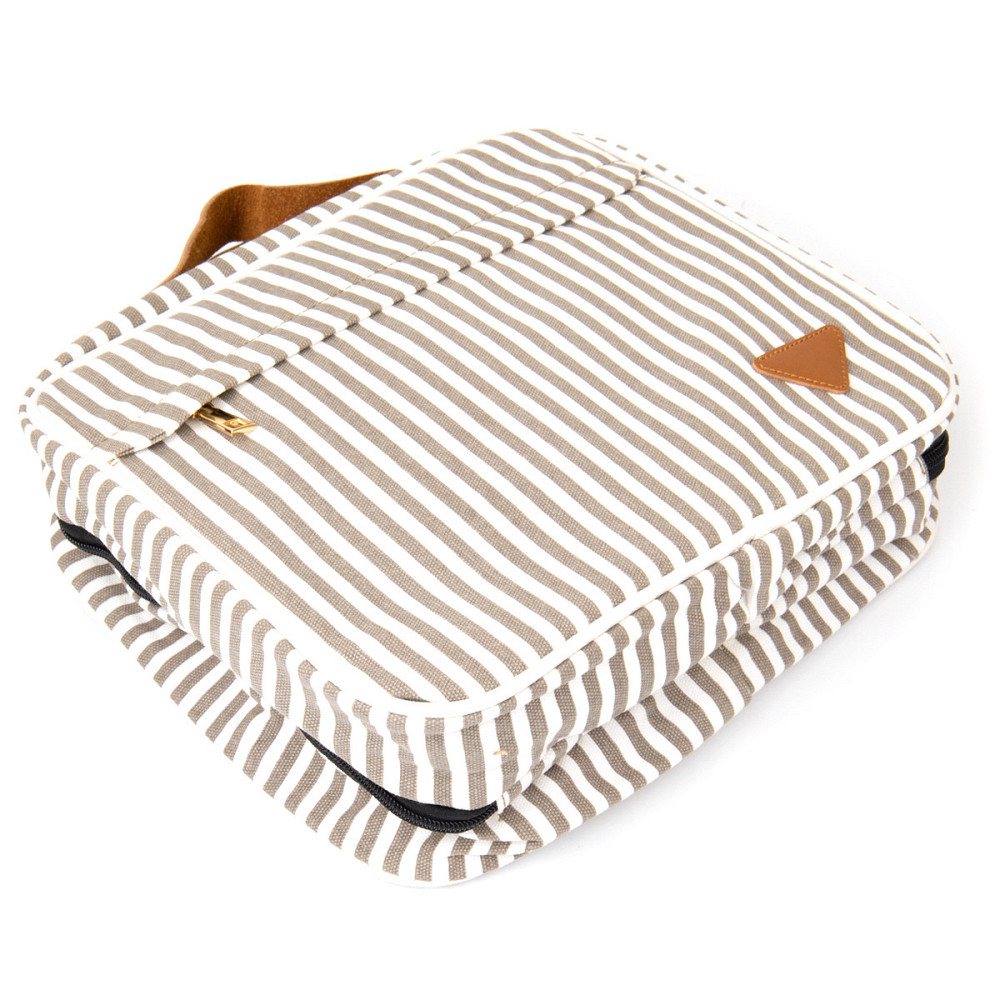 Сумка органайзер для подорожей текстильна Vintage 20650 Біла Київ - фото 10