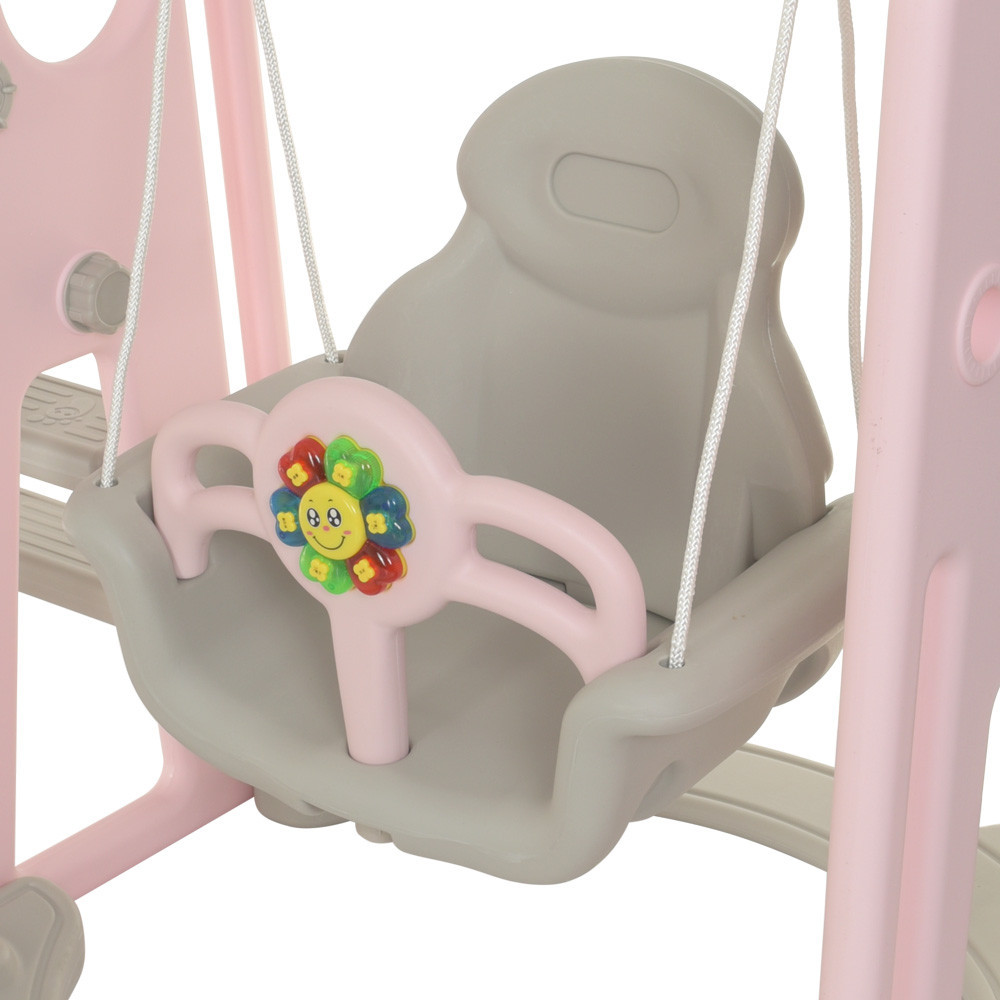 Детский игровой комплекс Bambi 3в1 (горка качеля баскетбол) (YG2020-1-8) для детей Киев - изображение 5